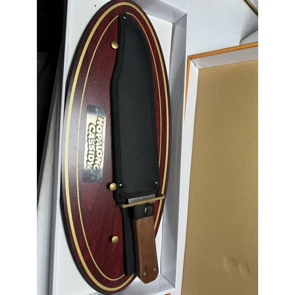 Rough Ryder Hopalong Cassidy Fixed Knife 11.5